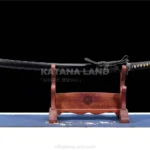 Kurogane no Kiba Katana with Damascus Steel blade