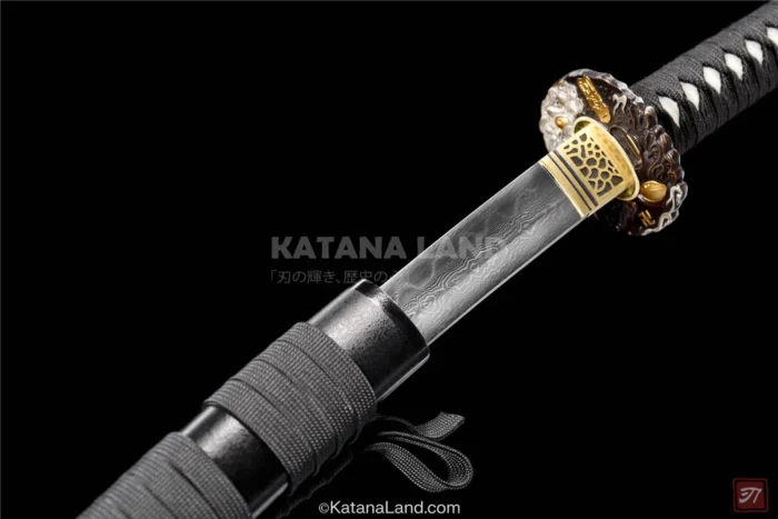 Unique Hamon Finish on Kurogane no Kiba
