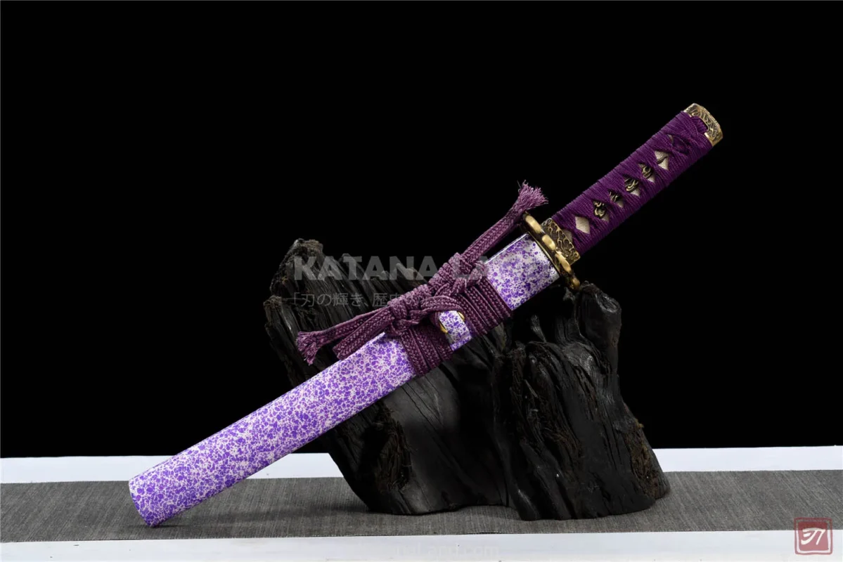 Skyward Mirrored Tanto Katana with Manganese Blade