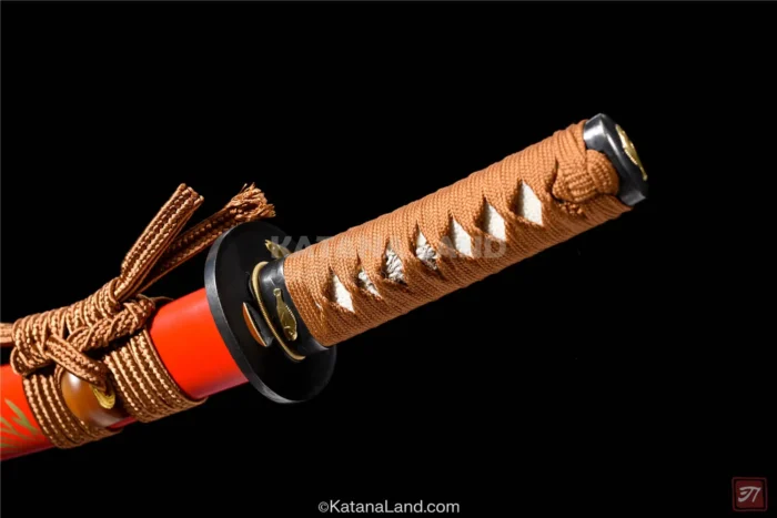 Authentic samurai katana featuring T10 Steel and hamon