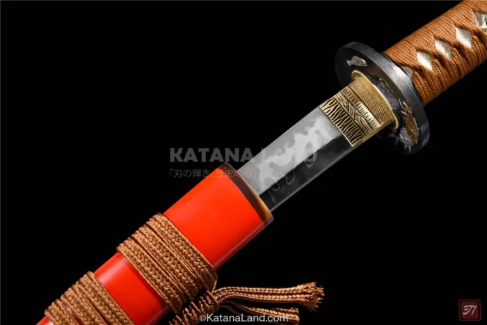 T10 Steel blade with traditional Kinjou Tachi design