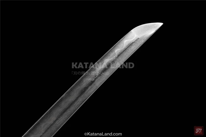Beautiful gold Damascus katana