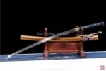 Gold samurai katana