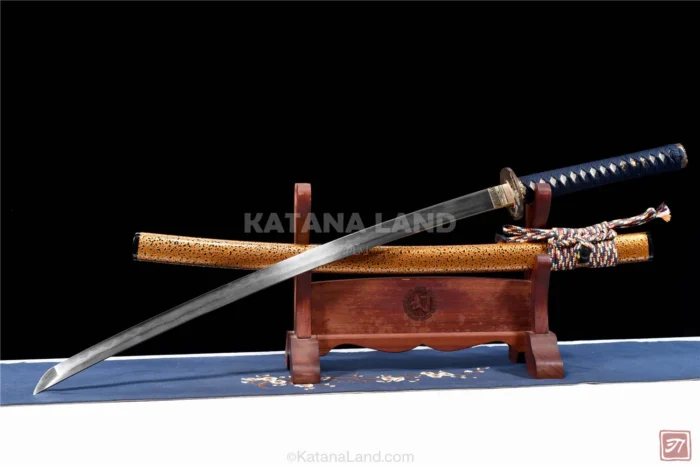 Gold samurai katana