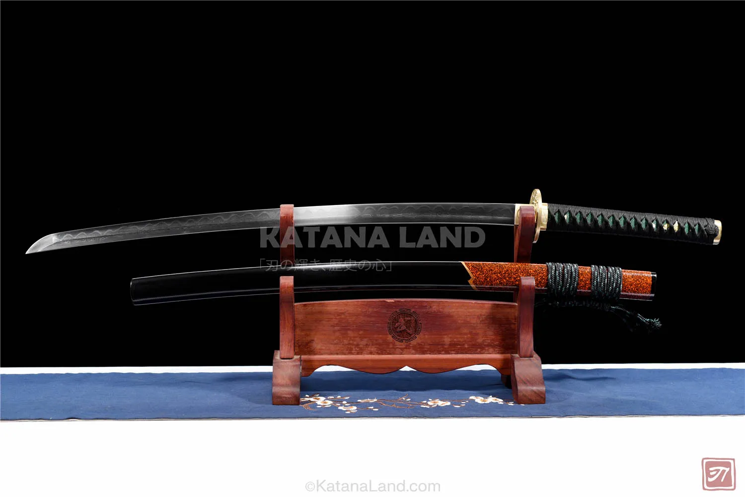 Gold Hamon Japanese Katana