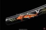 Traditional Hamon Design on Koi no Ken Katana