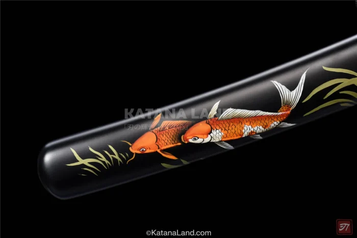Traditional Hamon Design on Koi no Ken Katana