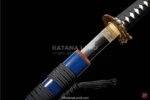 High-Quality Blue Katana Sword