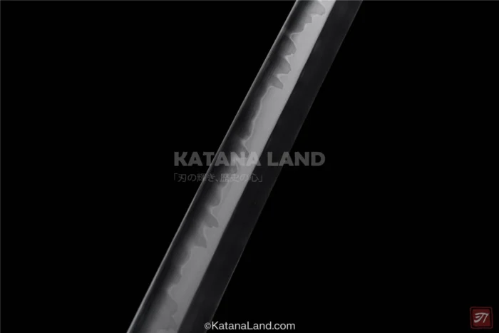 Elegant Black Blade Samurai Katana