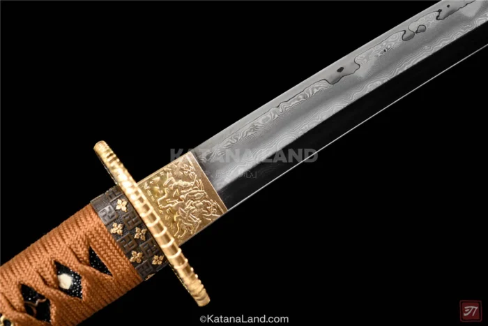 Damascus Steel Blade for Tenkai Katana
