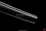 Durable Black Katana with Damascus Steel