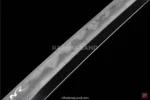 Premium Black Katana with Unique Hamon