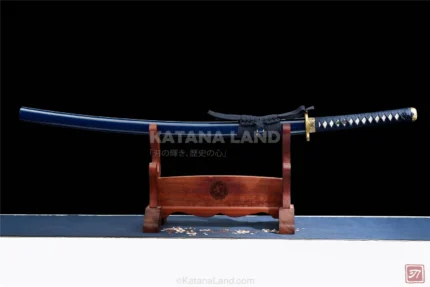 Kaito no Tachi samurai katana with Damascus steel blade