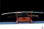 Black Samurai Katana with Hamon