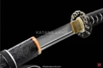 Authentic katana featuring Damascus Steel craftsmanship