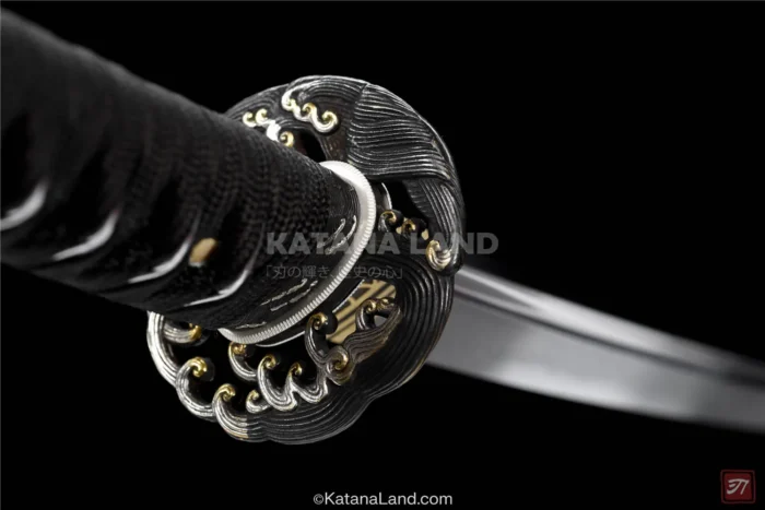 Exquisite Damascus Steel katana for collectors