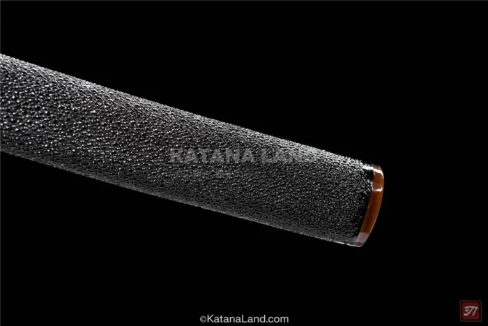 Gold finish katana swords for display