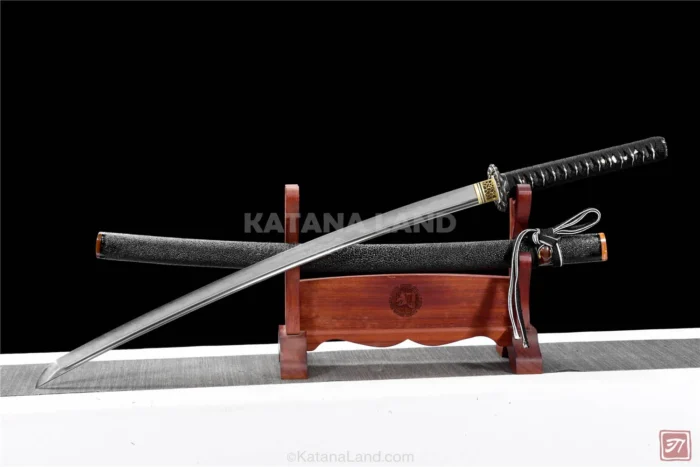 Handcrafted katana swords featuring Hamon