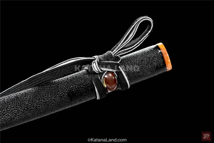 Nami no Hane Katana with intricate blade design