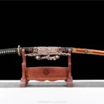 Sakura Featherblade Katana with Damascus Steel Blade