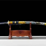 Ryomon Kin'koi Katana with Medium Carbon Steel Blade