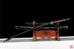 High-Quality Katana Sword with Unique Hamon