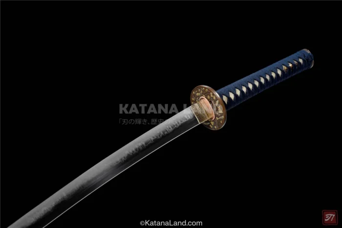 Black T10 Steel Samurai Sword for Display