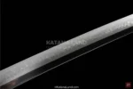 Celestial Wisteria Black Katana with Hamon