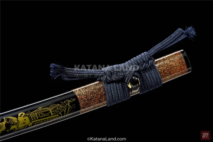 Celestial Wisteria: Exquisite Samurai Blade
