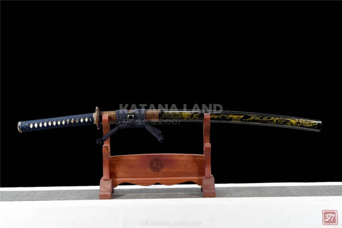 Celestial Wisteria Katana with T10 Steel Blade
