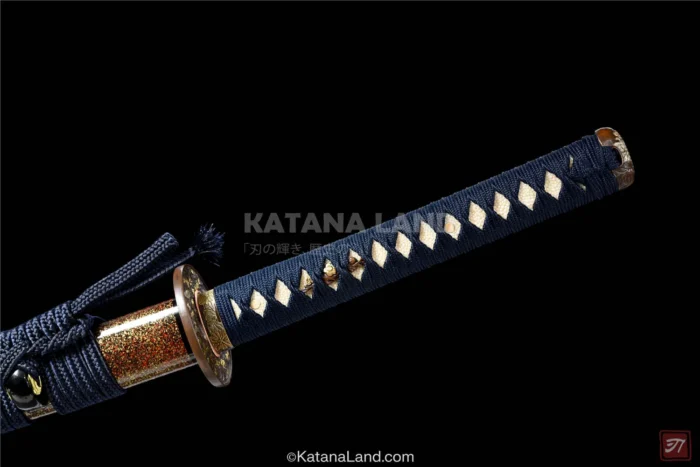 T10 Steel Blade Katana with Elegant Black Design