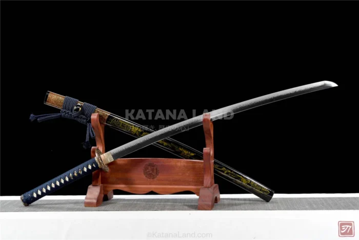 T10 Steel Katana Sword with Unique Hamon