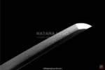 Traditional Japanese Katana Featuring Hamon
