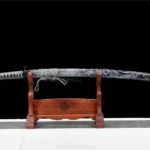 Kuroyuki no Tachi samurai katana with medium carbon steel blade
