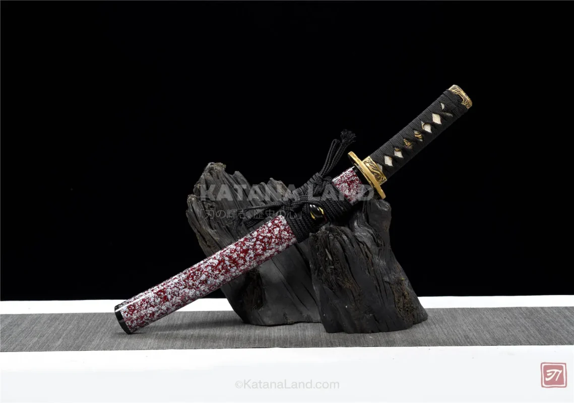 Amethyst Skyblade Katana with Damascus steel blade