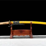 Ryūō Katana with Damascus steel blade