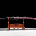Crane Samurai Katana with Damascus steel blade