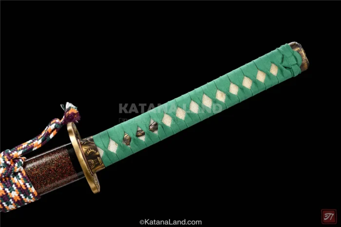 Unique samurai katana with a striking design