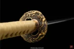 Elegant green katana for martial arts enthusiasts