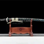 The Yume no Tachi with medium carbon steel blade