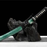 Shishi no Ken katana with Damascus steel blade