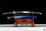 Purple Samurai Katana featuring BO-HI design