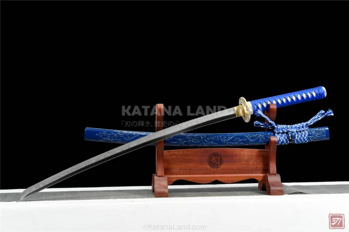 Authentic samurai katana featuring T10 steel