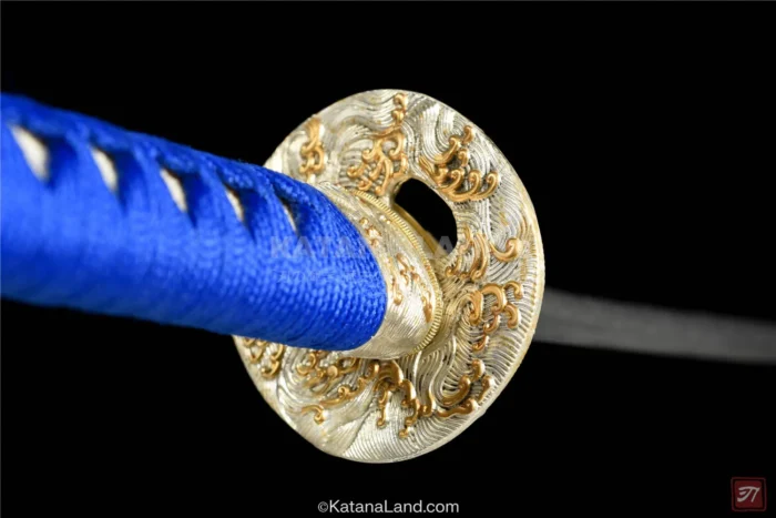 Seiryu no Kami samurai sword in blue