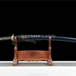 Shinraizan katana with Damascus steel blade