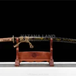 Kōnan Katana with Damascus Steel Blade