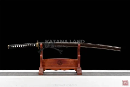 Kurozawa no Tachi black katana with manganese blade