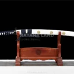 Azure Tale Samurai Katana with Manganese Blade