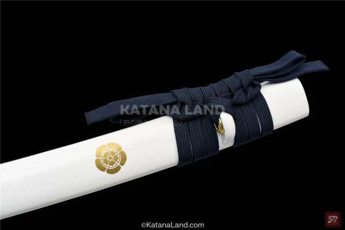 Stylish White Samurai Katana for Martial Arts