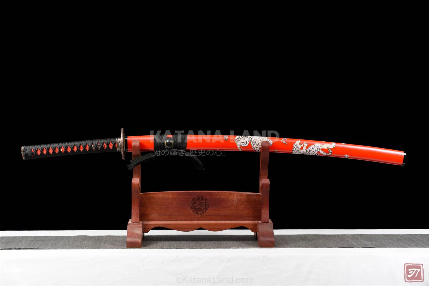 Tora no Tachi - Stunning Orange Katana Sword